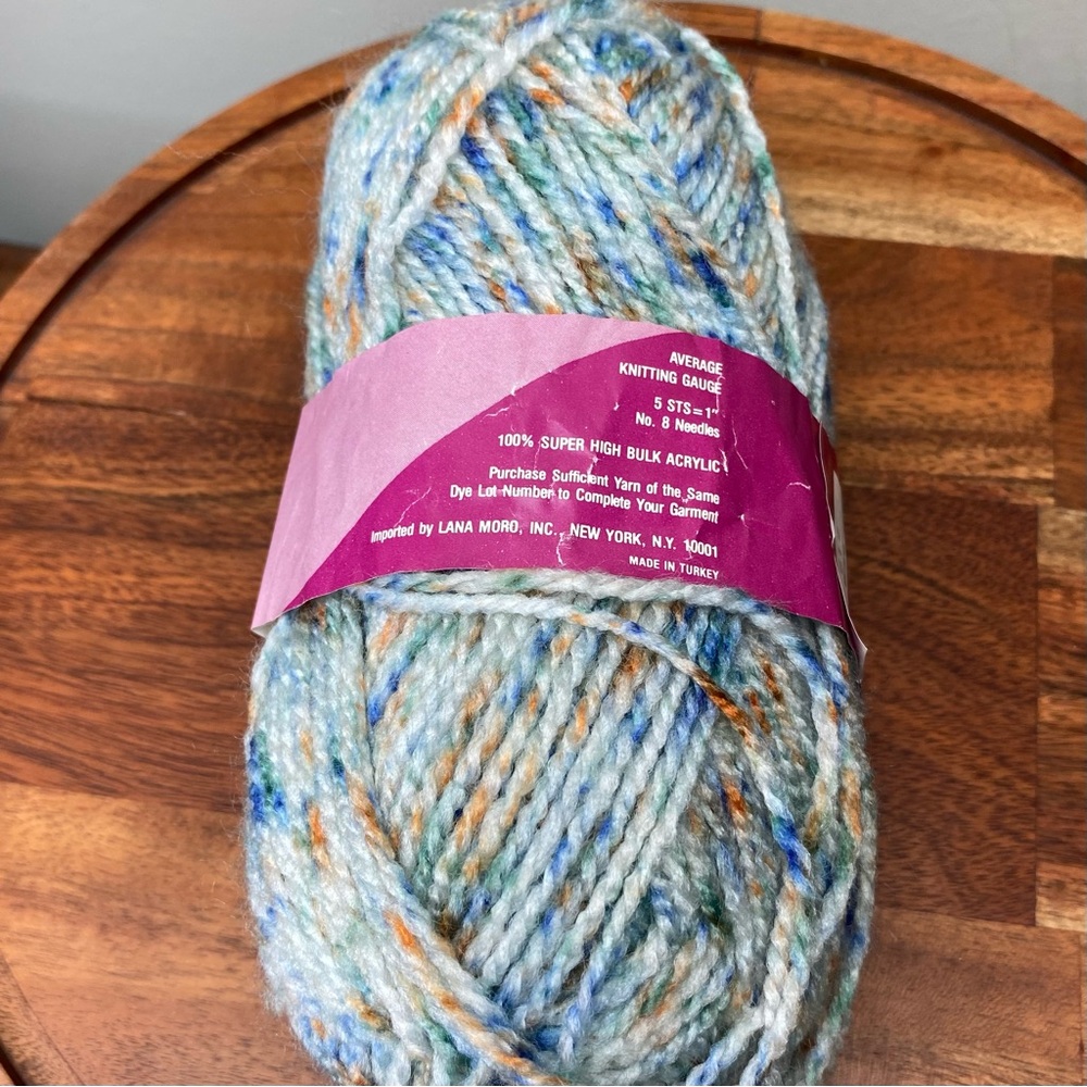 Vintage Lana Moro FIRENZA PRINT bundle of 3 skeins - Picture 4 of 7